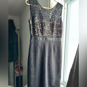 Pretty black lace dress from bcbgmaxazria. Absolutely gorgeous worn couple times